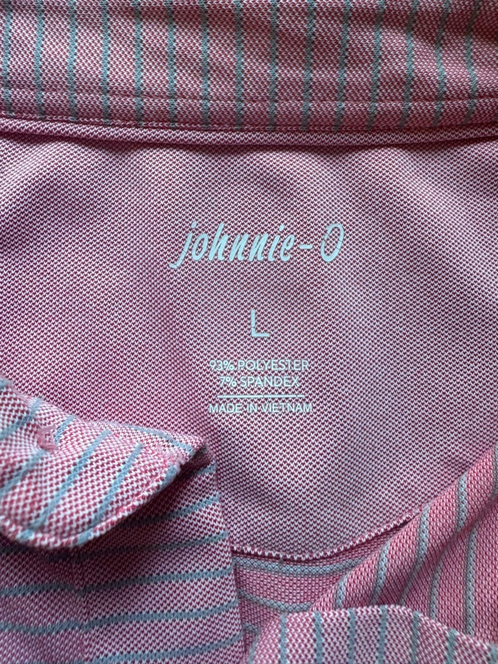 johnnie-O Men’s Large Polo Shirt Lot of 4 Multi Color Golf Coastal Stretch - Picture 8 of 16